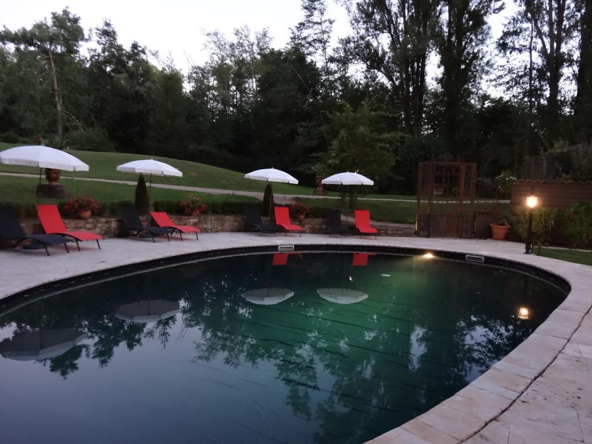 Hostellerie Restaurant Les Gorges De L'Aveyron Bruniquel Ngoại thất bức ảnh