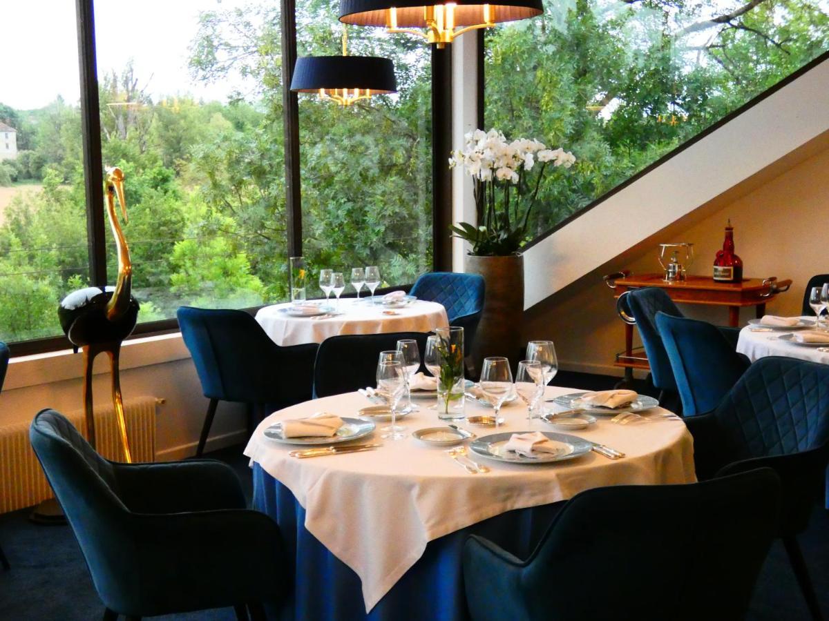 Hostellerie Restaurant Les Gorges De L'Aveyron Bruniquel Ngoại thất bức ảnh